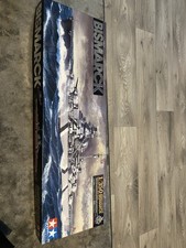 TAMIYA - 78013 Bismarck 1:350 German Battle Ship Model Kit - Opened