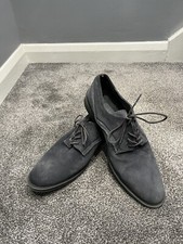 Mens grey leather size UK 9