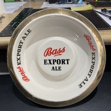 rare Bass Export Ale Ash Tray by wade 1970's/1980's