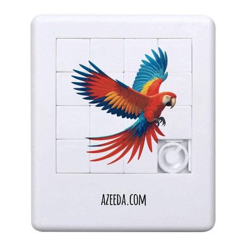 Scarlet macaw flying - macaw, sliding
