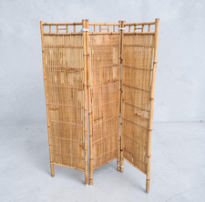 Vintage Bamboo Room Divider