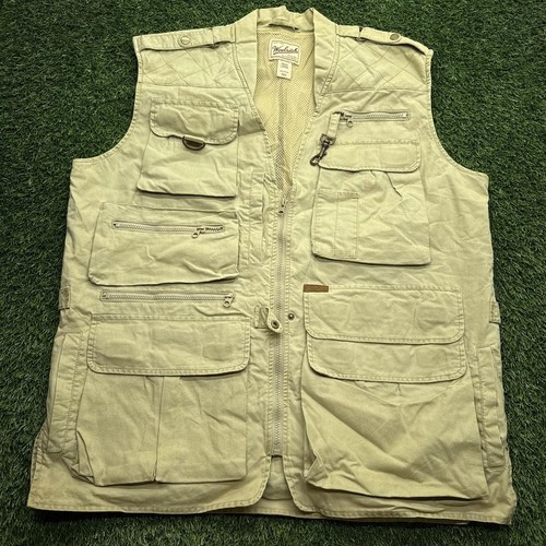 Woolrich safari vest - safari, mens