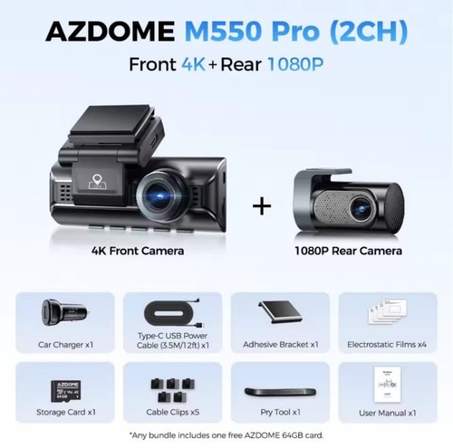 Azdome m550 pro - azdome, dash