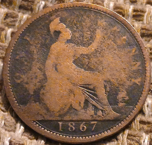 1867 victorian bun young head - 1867,