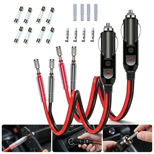 2pack 12v 15a fused car - 15a,