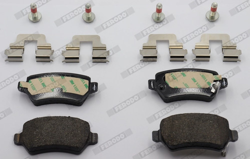 Rear brake pad - pad, disc