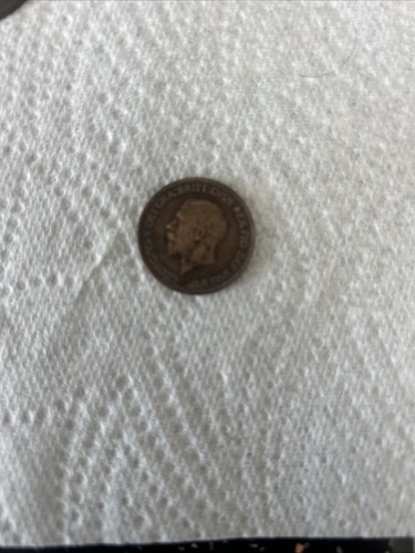 1935 george half penny - 1935, coin