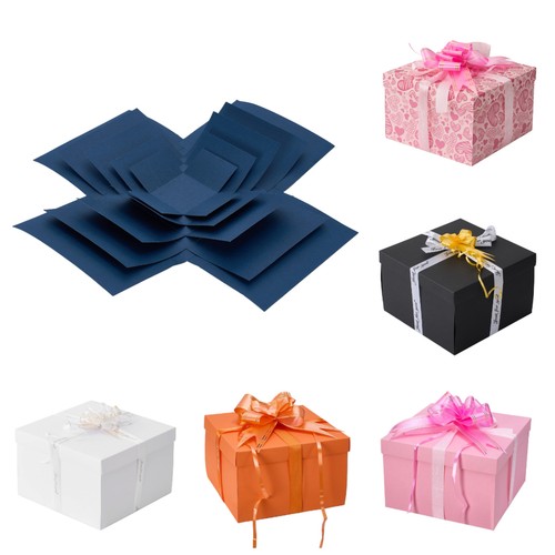 Layer exploding gift - exploding, box