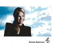 Emma SPENCER-Horse Racing Journalist & Wife Of Jockey Jamie-Signed 7x5 Photo