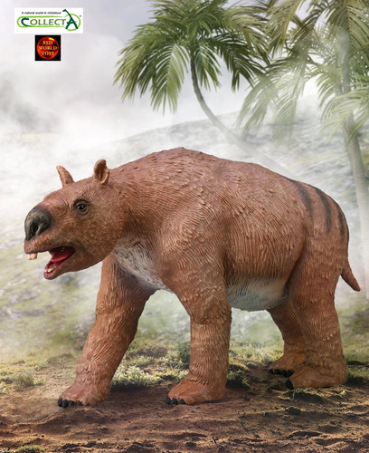 Diprotodon dinosaur - diprotodon,