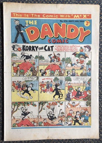 Dandy comic wartime dated - dandy, wartime,dated