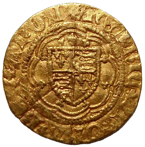 Henry 1422 hammered gold - henry, 1422-61