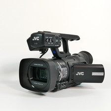JVC GY-HM150E Professional HD Camcorder Video Camera HDMI out Bundle - VGC!