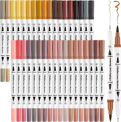 Ohuhu skin tone colouring pens - skin,