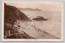 RPPC Whitsand Bay Beach Scene