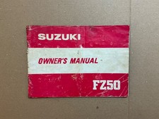 RARE GENUINE SUZUKI OWNERS