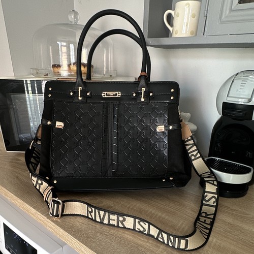 River island black - river, monogram