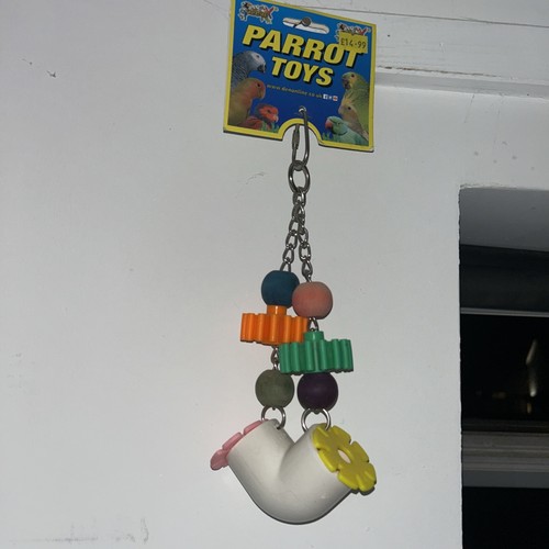 Lazy bones parrot toy b009 - lazy,