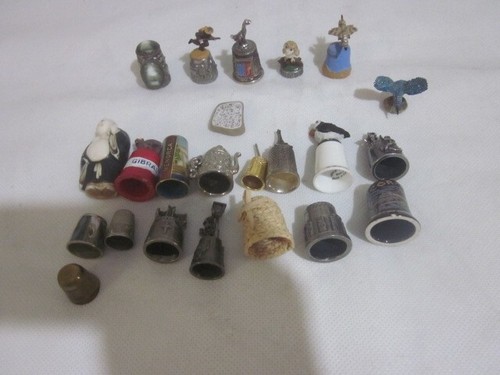 Thimbles mixed lots metal - thimbles,