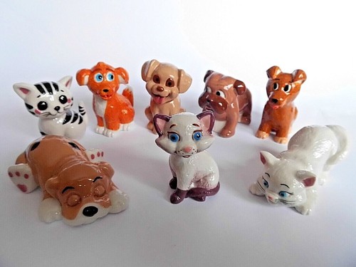 Wade pottery pet figures - pottery,