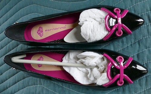 Fornarina patent leather - leather, shiny