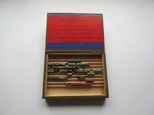 Vintage Jackson Birmingham Superior rubber type printing blocks kit set boxed