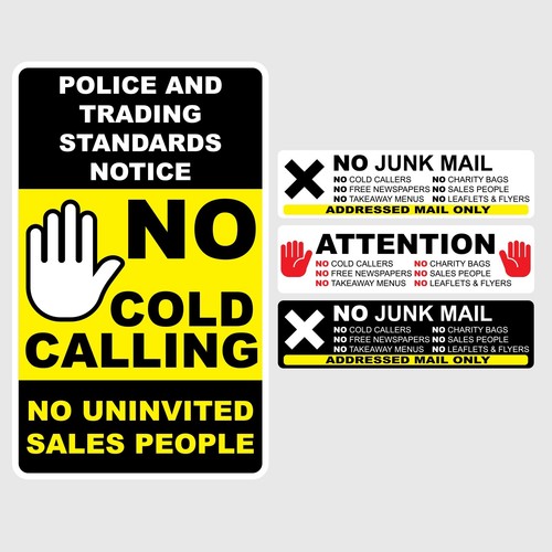 Polite warning cold callers - cold,