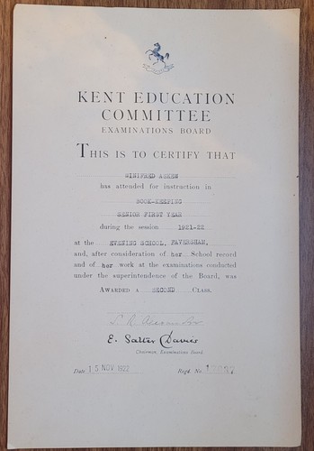 1922 kent education committee - 1922,