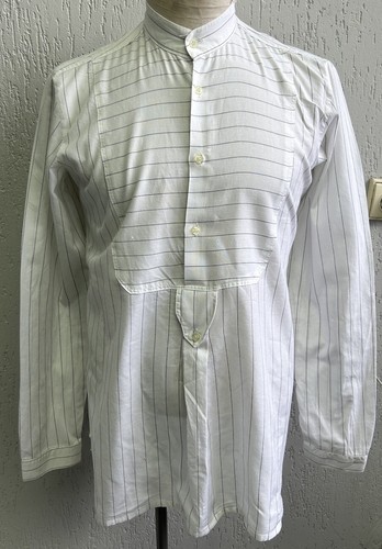 Men 1950s white striped - 1950s,