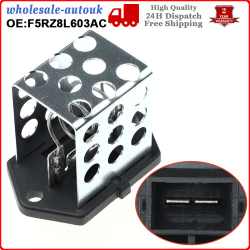 Cooling fan resistor - cooling, relay