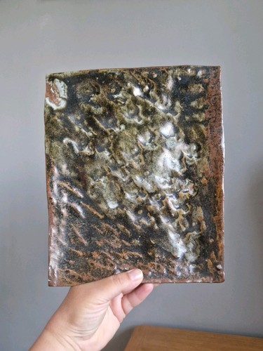 Vintage volcanic lava glaze - vintage,