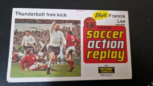 Letraset soccer action replay - letraset,