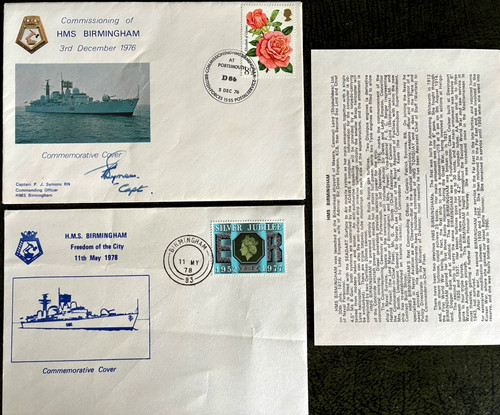 Royal navy covers hms - royal,
