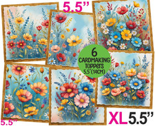 Floral Card Toppers Female