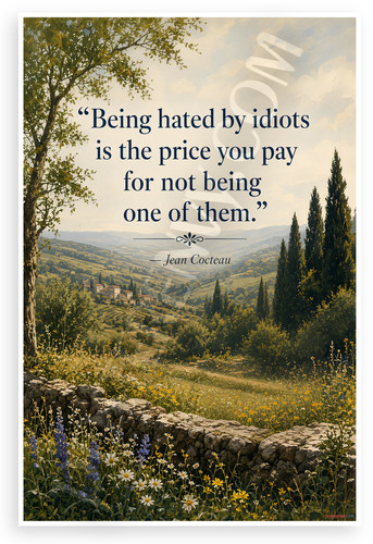 Jean cocteau being hated quote - being,