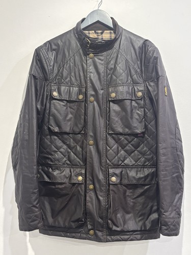 Quilted waxed cotton belstaff - waxed,