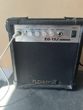 Acoustics Solutions EG-10J Guitar Amplifier Amp 10w 4Ohms Black Working Free P&P
