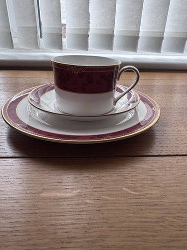 Spode bordeaux trio - spode,