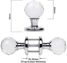 Crystal Door Handles (1 Pair)