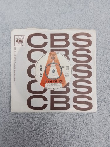 Bob dylan not for - bob, 7"