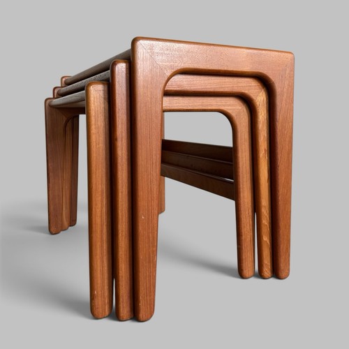 Danish style teak nest - danish, of