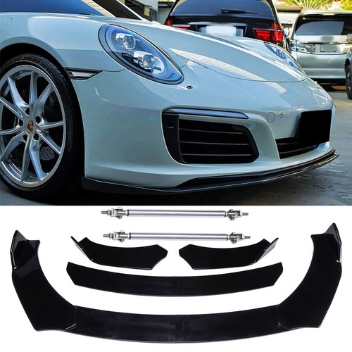 Glossy front bumper - bumper, lip