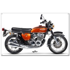 Cb750 four fine art metal - cb750,
