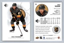 Shea Theodore - Golden Knights #30 SP Authentics 2020-21 Upper Deck Card