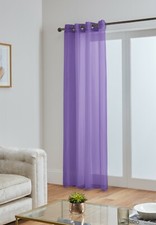 Voile Curtains With Eyelet