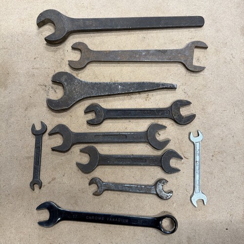 Job lot vintage spanners - job,