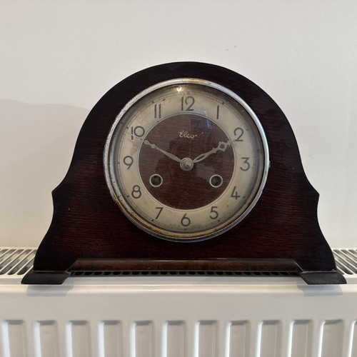 Elco vintage mantle clock - mantle,