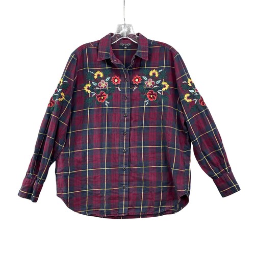 Topshop flannel shirt womens - shirt, 2
