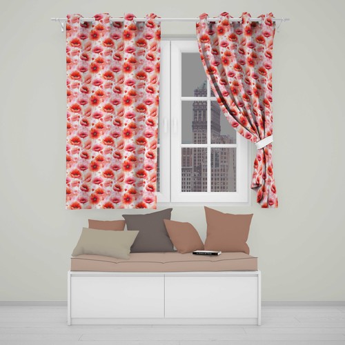 Blackout eyelet curtains - blackout,