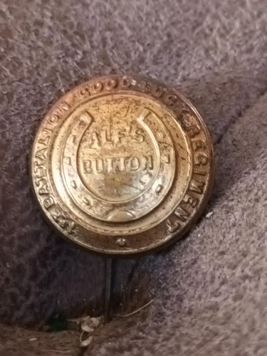 Original ww1 alf button - original,